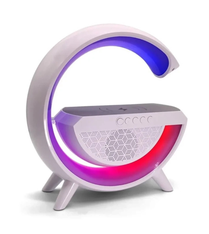 اسپیکر بلوتوثی دارای شارژر وایرلس و LED مدل G600