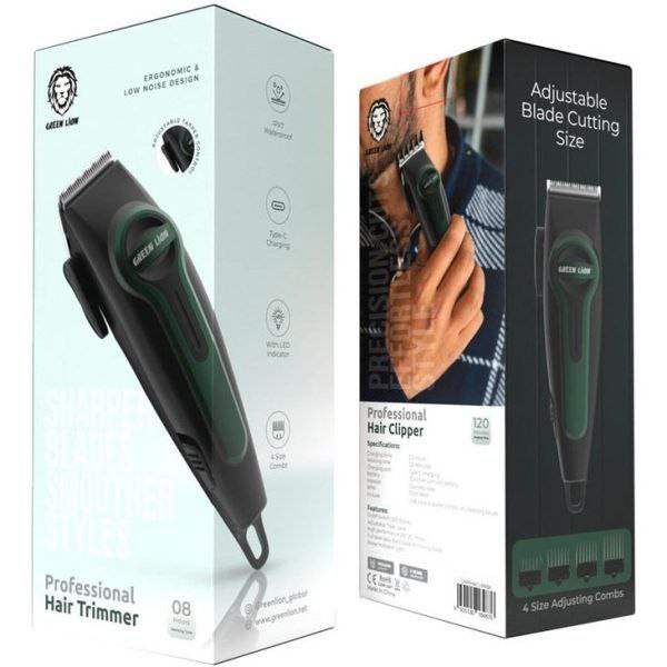 ماشین اصلاح شارژی موی سر گرین لاین Professional Clipper