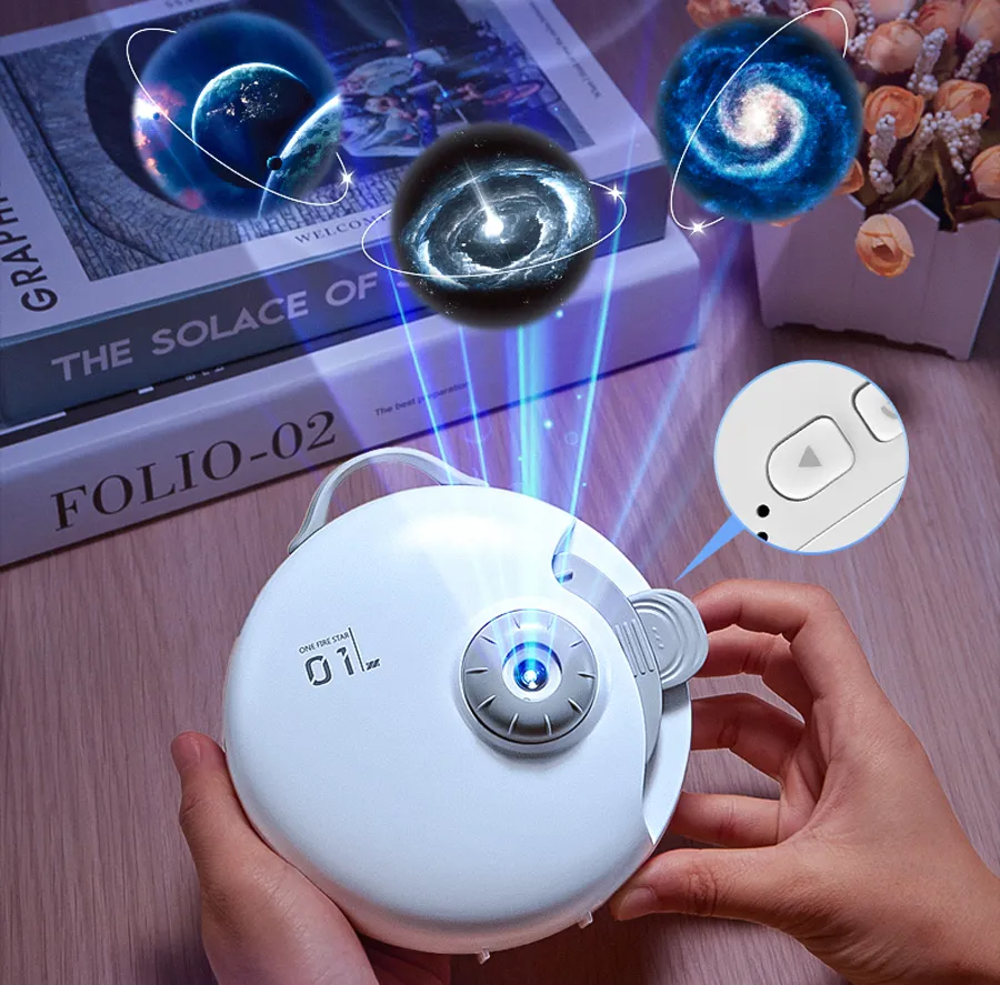 ویدئو پروژکتور one fire star projector WH -E18 اسپیکردار+ارسال فوری+ارسال با پیک تهران