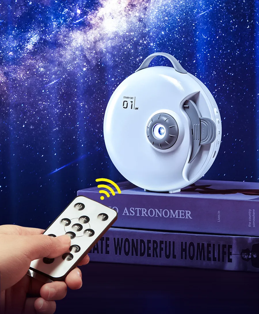 ویدئو پروژکتور one fire star projector WH -E18 اسپیکردار+ارسال فوری+ارسال با پیک تهران