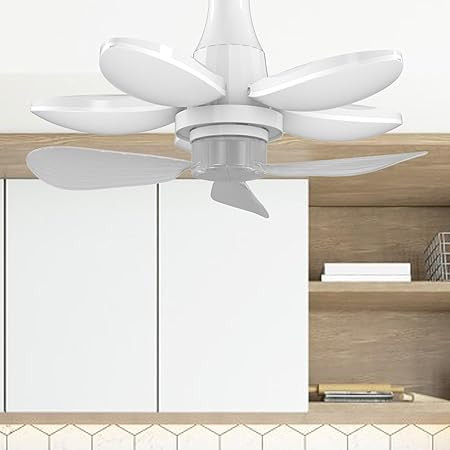 چراغ پنکهدار تاشو LED مدل Folding Fan Light با کنترل
