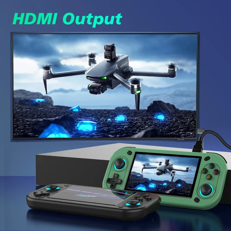 کنسول بازی دستی R43S | 14000 بازی رترو + خروجی HDMI + صفحه نمایش IPS 4.3 اینچی