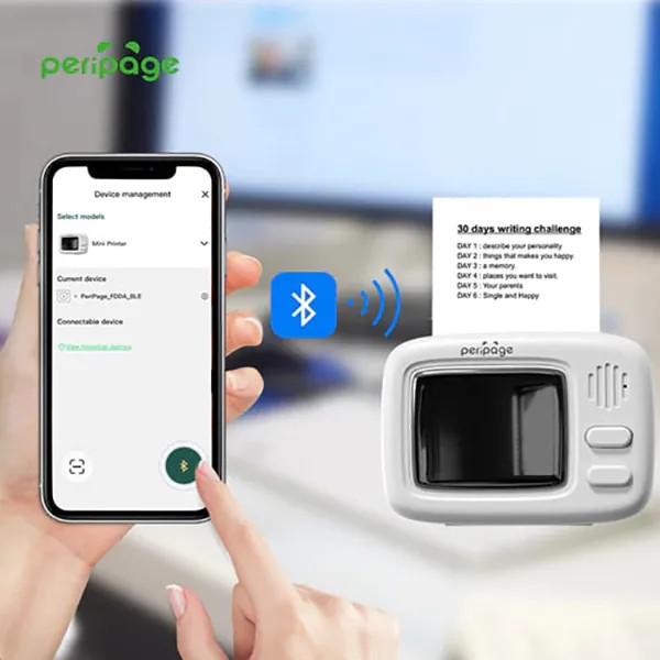 پرینتر لیبل زن peripage a2