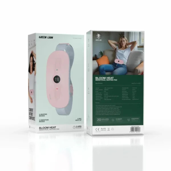 ماساژور گرم کننده قاعدگی گرین لاین Green Lion Bloom Heat Menstrual Heating Pad