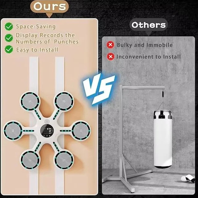 کیسه بوکس موزیکال حرفه ای مدل Ez201