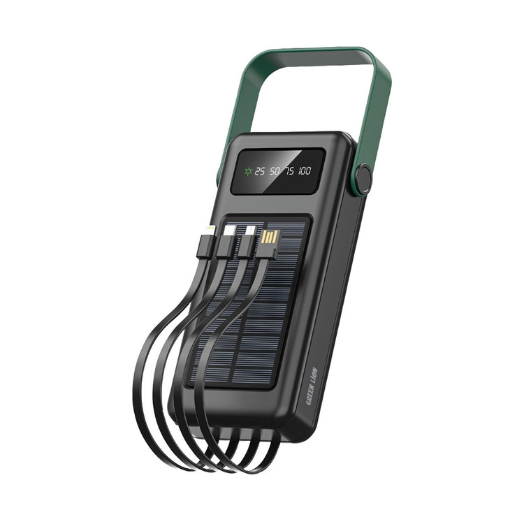 پاوربانک خورشیدی گرین لاین مدل Solar Max 30000mAh