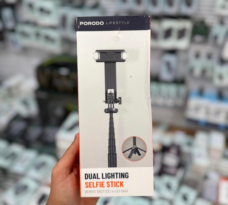 مونوپاد و سه پایه PORPDO مدل DUAL LIGHTING