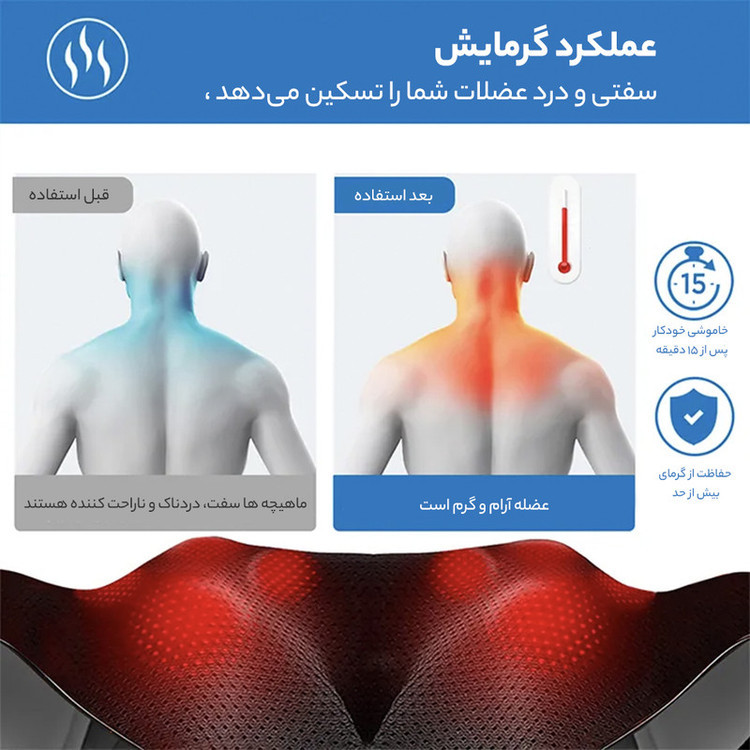 ماساژور برقی شانه و گردن