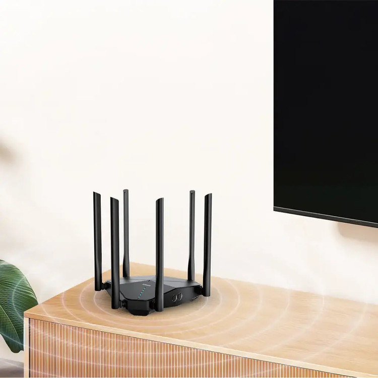 روتر بیسیم دو باند 6 آنتن 4G LTE پرودو Porodo Dual Band Portable Wi-Fi Router PDLFST207