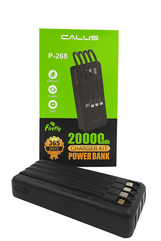 پاوربانک CALUS مدل P-268 ظرفیت 20000 میلی آمپر