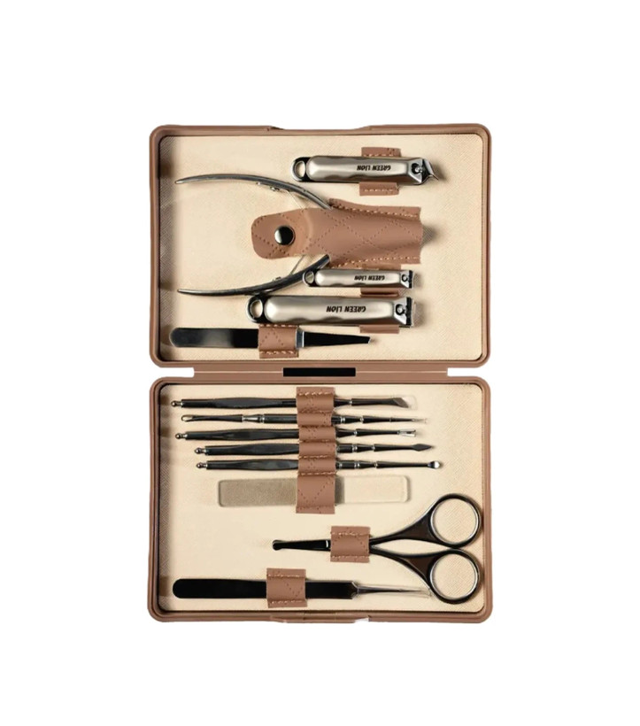ست 13 عددی مانیکور گرین لاین Green Lion Manicure kit GN13PCMNCR