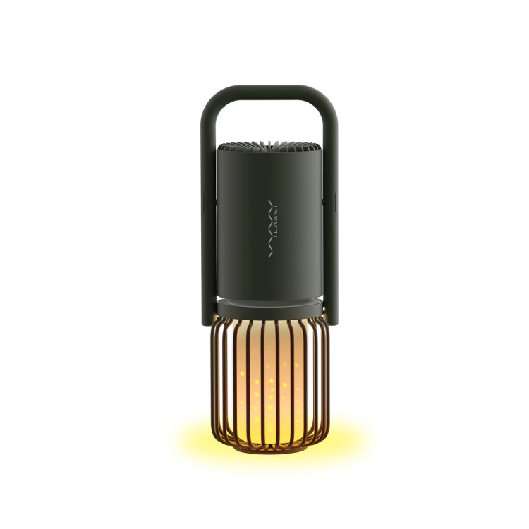 اسپیکر و چراغ فضای باز بی سیم (همراه با پاوربانک) ویوی لبز Vyvylabs VOX1-02 flaming X1 outdoor light