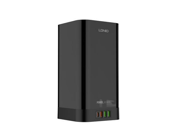 چند راهی برق و شارژر ال دی نیو مدل LDNIO SKW6457 با توان 2500W