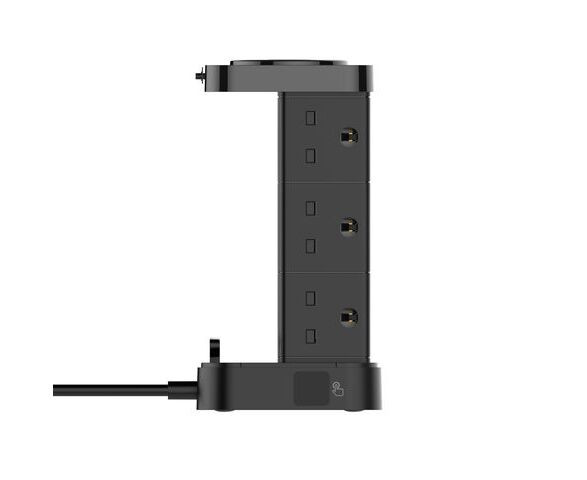 چند راهی برق و شارژر ال دی نیو مدل LDNIO SKW6457 با توان 2500W