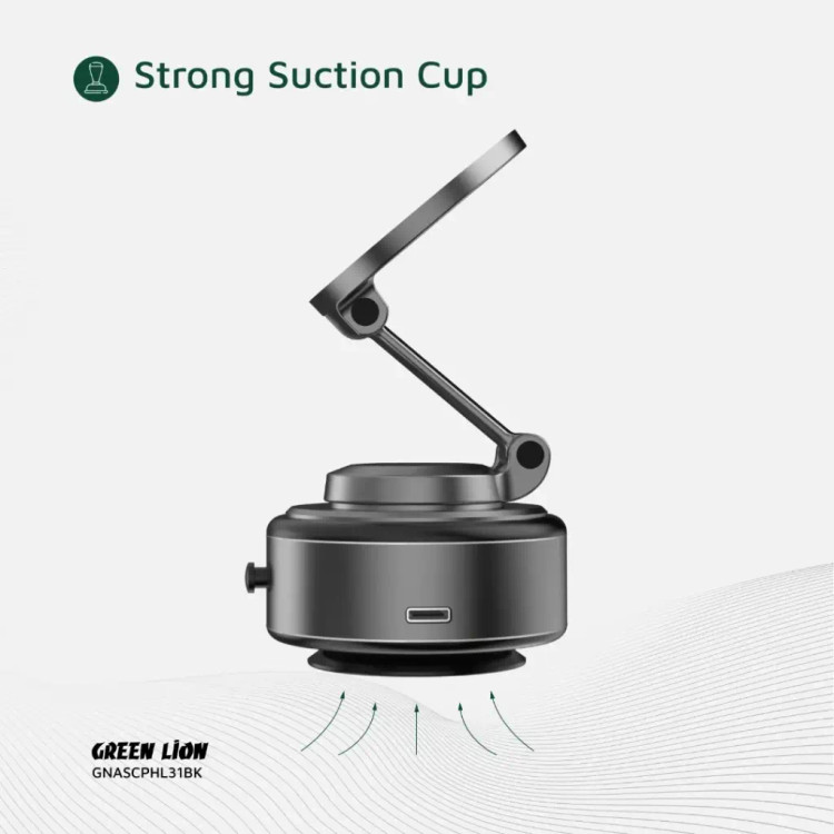 هولدر وکیومی گرین لاین Green Lion GNASCPHL31 GX-31 Auto Suction Phone Holder