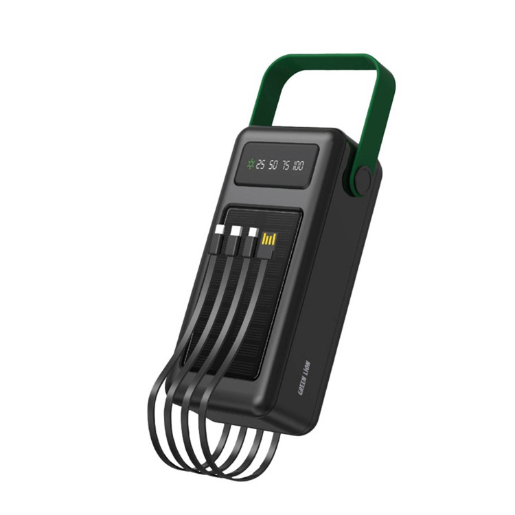 پاوربانک 50000 میلی آمپر گرین لاین Green Lion GNSLRPB50K Solar Max 50000mAh Powerbank