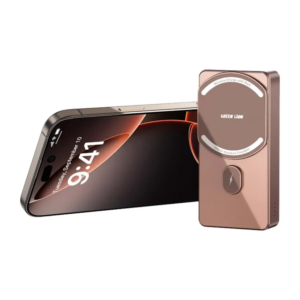 پاوربانک گرین لاین مدل Green Lion GNMTN10KPBTI Milton 10000mAh Powerbank