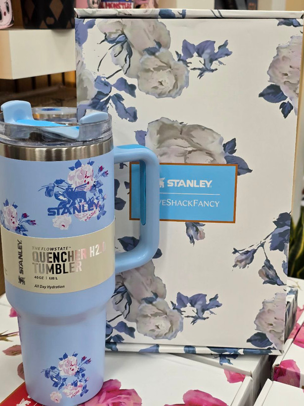 ماگ استنلی طرح گل جعبه کادویی