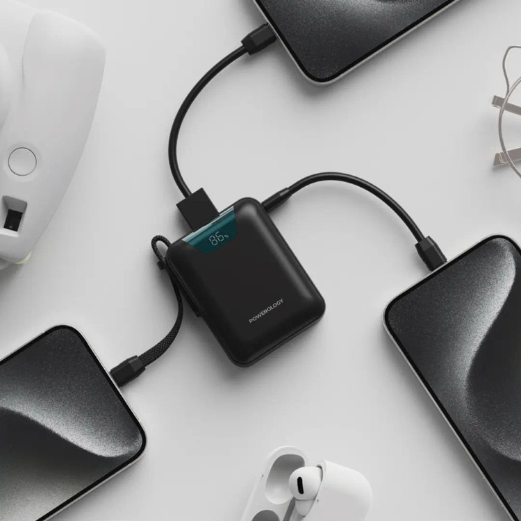پاوربانک 10000mAh پاورولوژی مدل Powerology York Power Bank PPBM101