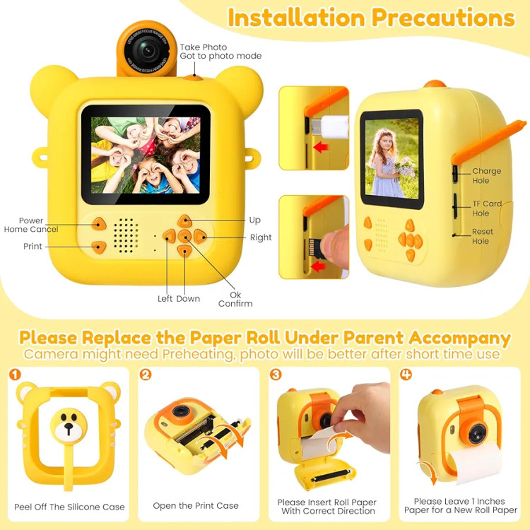 دوربین چاپ فوری مخصوص کودکان مدل Children's Fun Camera