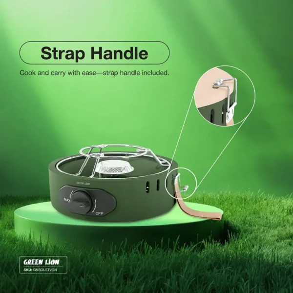 اجاق گازی مسافرتی گرین لاین مدل Solo Flame Camping Stove
