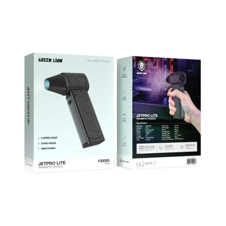 جت فن دمنده باد Green Lion مدل Jet Pro Lite