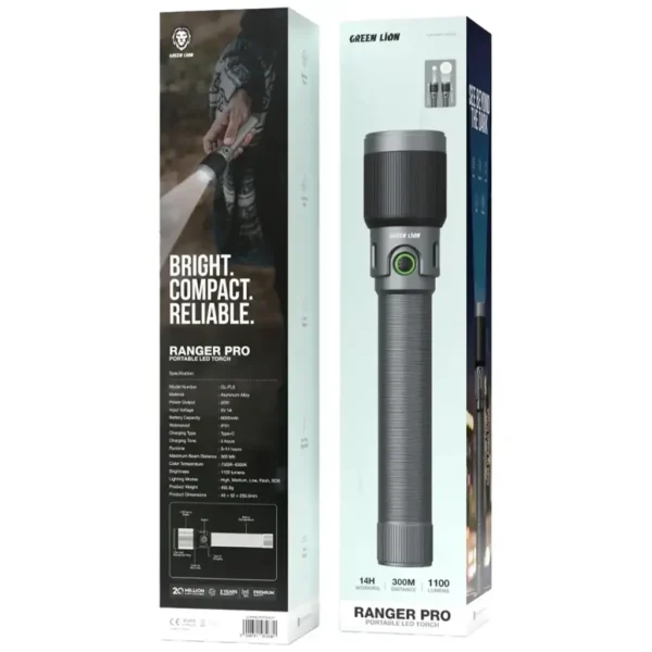 چراغ ال ای دی رنجر پرو گرین Green Lion Ranger Pro LED Light GNRNGRPRTHGY