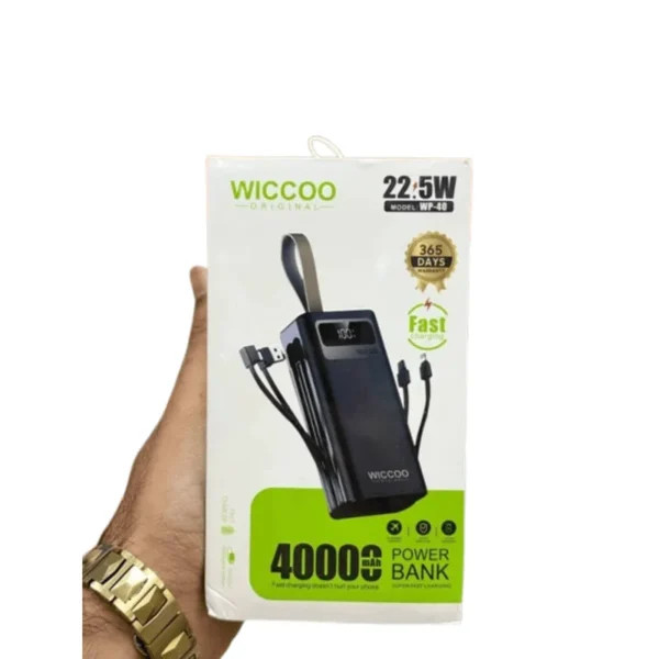 پاور بانک 40000 ویکو مدل WP40