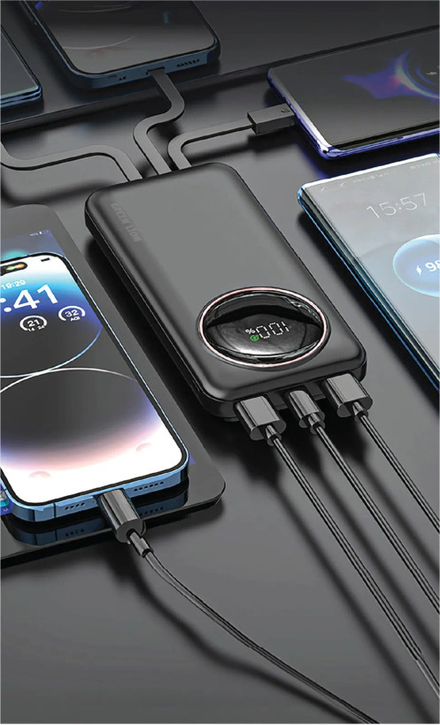 پاور بانک گرین مدل Power Pulse ظرفیت ۱۰ هزار میلی آمپر ساعت