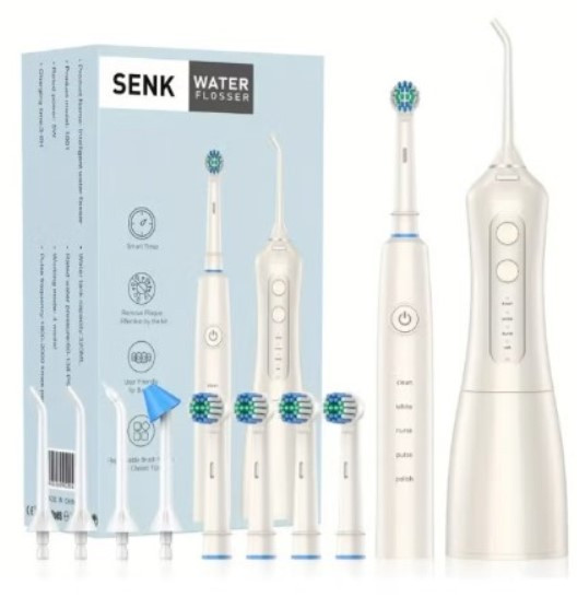 ست کامل مسواک برقی و واترجت SENK مدل Intelligent 2-in-1