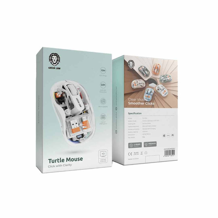 ماوس گرین لاین مدل Turtle بی سیم