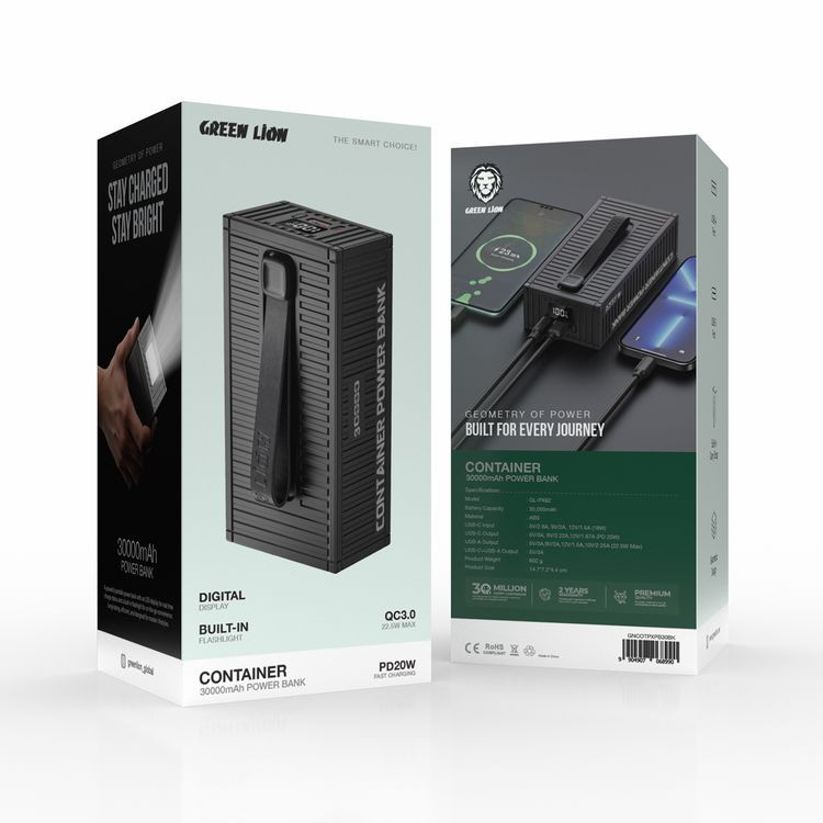 پاوربانک گرین لاین Green Lion Container 30000mAh