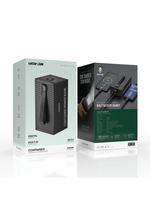 پاوربانک گرین لاین Green Lion Container 50000mAh