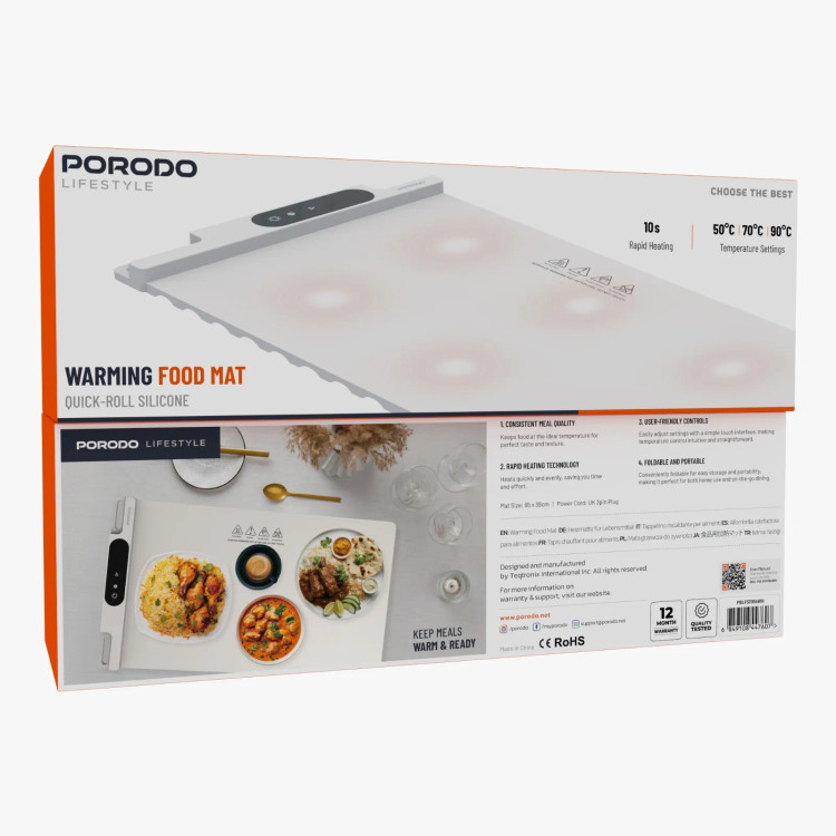 پد گرمکن غذا پرودو مدل Porodo Lifestyle Warming Food Mat