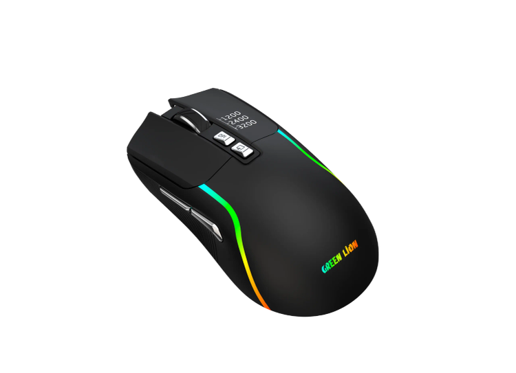 ماوس بی سیم گیمینگ گرین مدل GL-RM5 RGB