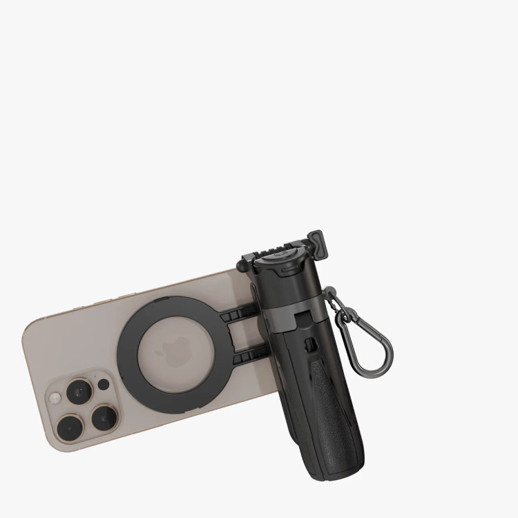 سه پایه و منوپاد مگسیف با چرخش 360 درجه پرودو(PDHSM34)Porodo Quad-Base Selfie Stick with 360° Full Angle Rotation - Black