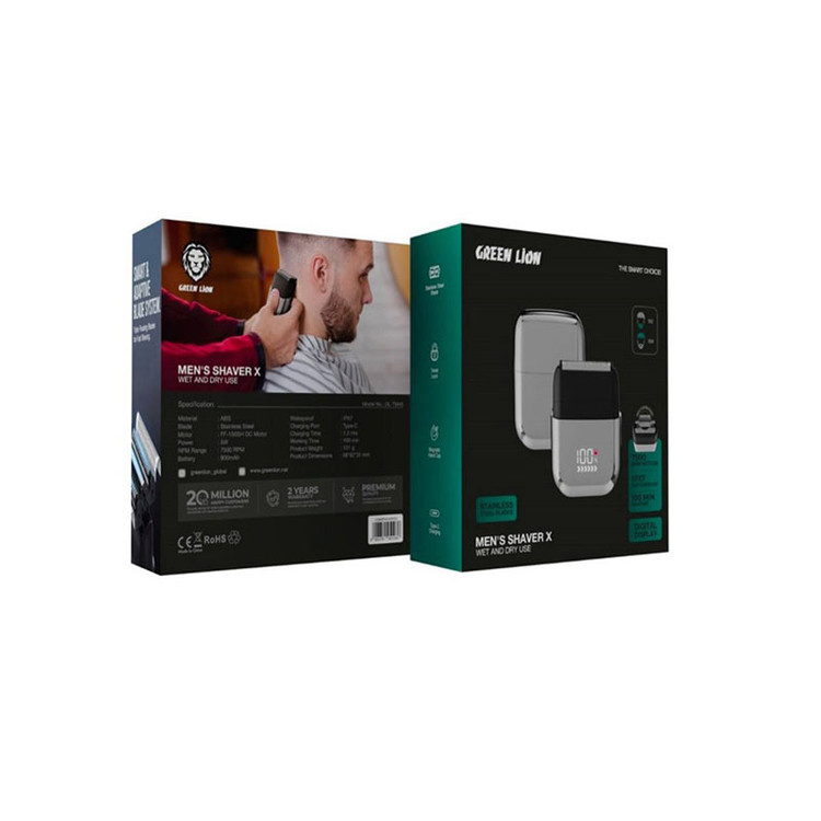 ماشین اصلاح صفرزن گرین لاین مدل Green Lion men’s shaver X