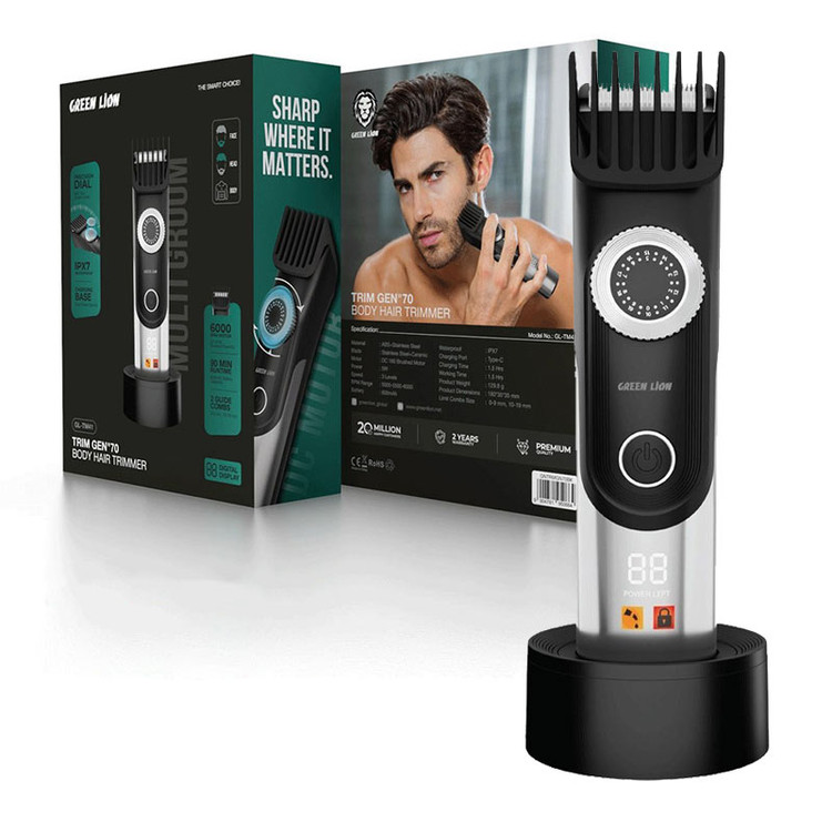 ماشین اصلاح شارژی گرین لاین مدل Green Lion Trim Gen”70 Gl-TM41