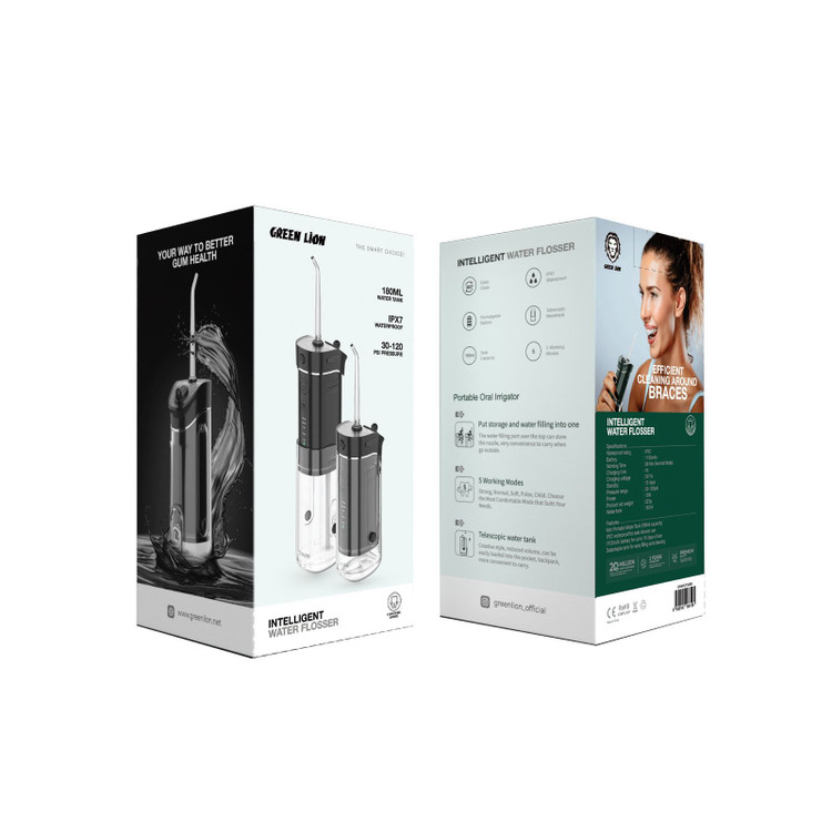 واتر جت شستشو دهان و دندان گرین لاین Green Lion Portable Oral Irrigator 180ML