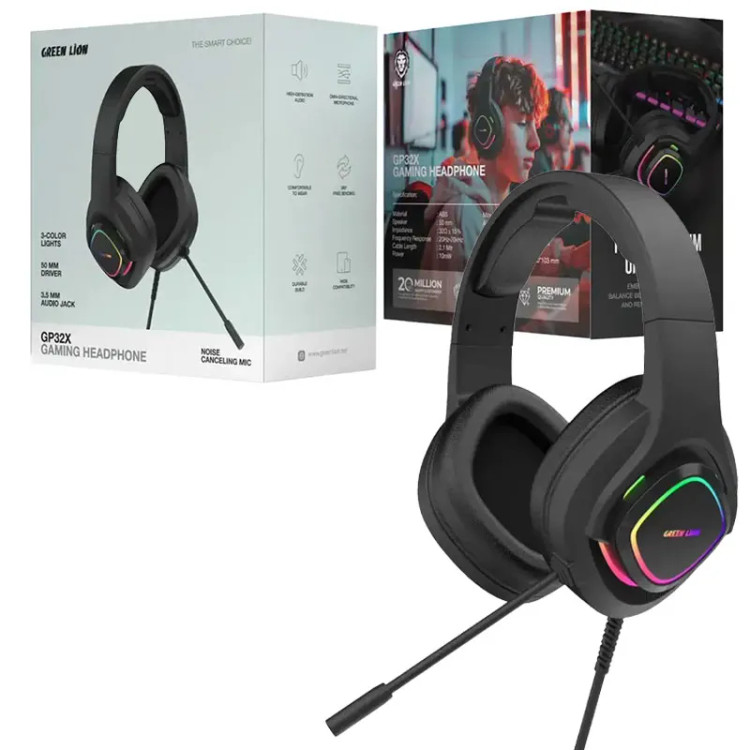 هدست با سیم گرین لاین GP32X