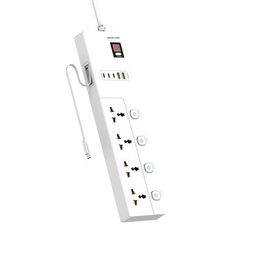 چند راهی برق گرین لاین مدل GS-800 POWER SOCKET