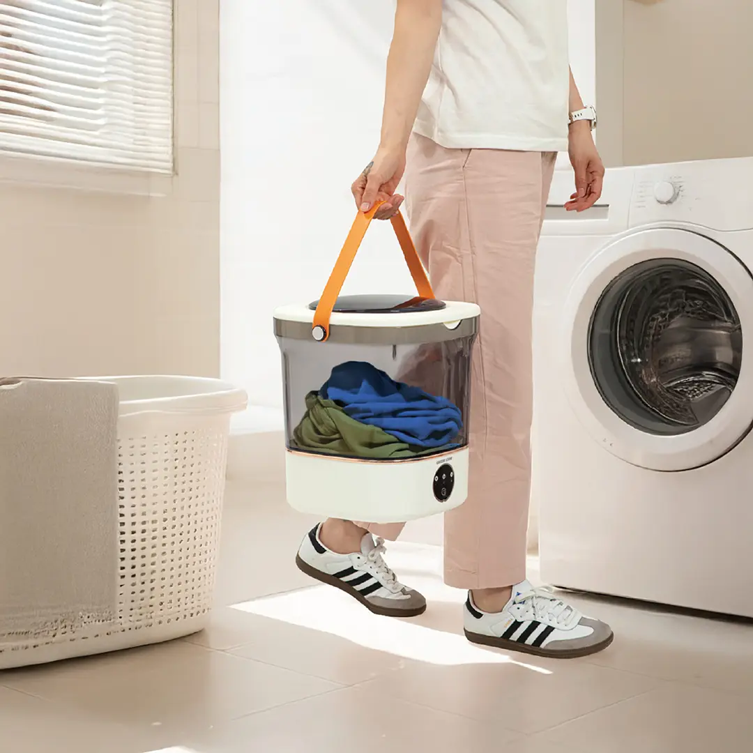 ماشین لباسشویی پرتابل گرین مدل GNMIWASH12L ظرفیت ۱۲ لیتر