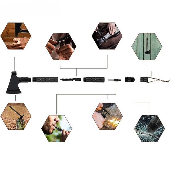 تبر چندکاره گرین لاین مدل Multi-Tool Axe