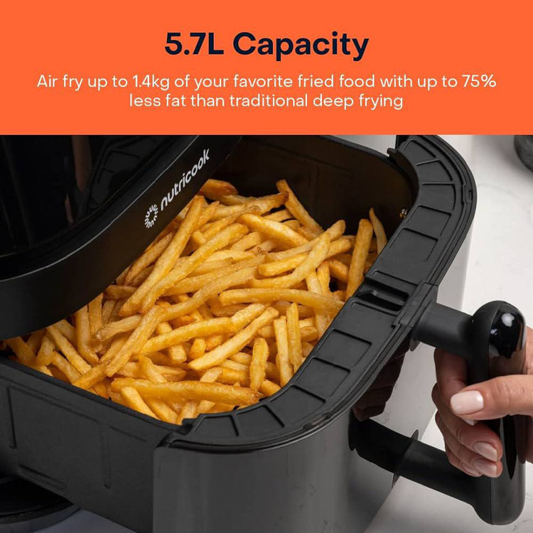 سرخ کن بدون روغن نوتریکوک مدل NCAF-357V ظرفیت 5.7 لیتری