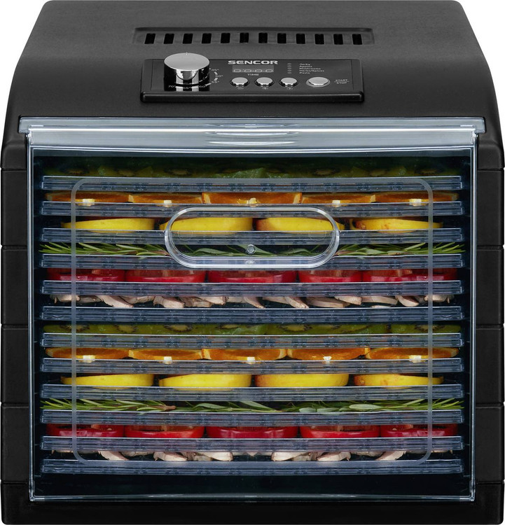 میوه خشک کن سنکور مدل SFD6600BK ظرفیت ۱۲ طبقه