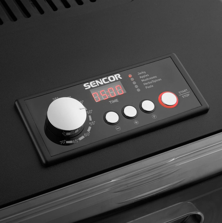 میوه خشک کن سنکور مدل SFD6600BK ظرفیت ۱۲ طبقه