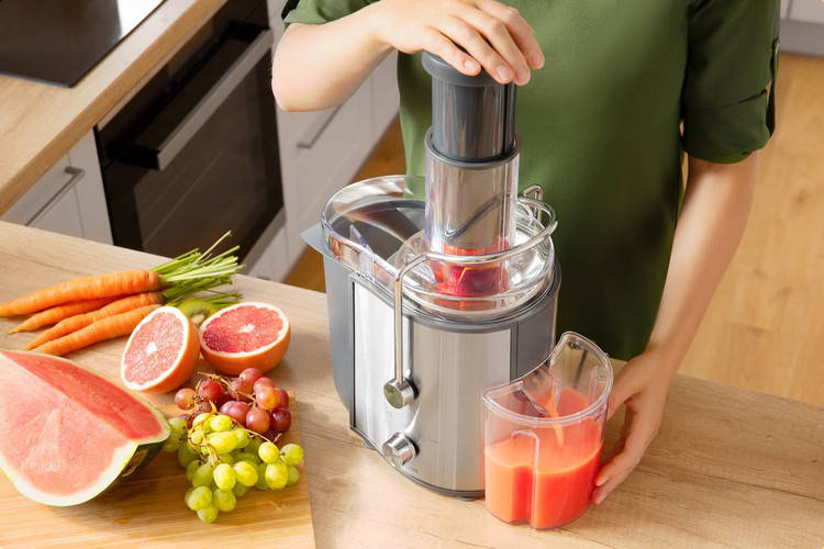 آبمیوه گیری سنکور مدل SJE1055SS ظرفیت ۰.۷۵ لیتر دو سرعته