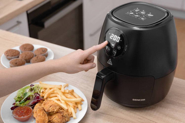 سرخ کن بدون روغن سنکور مدل SFR-5030 ظرفیت 3.5 لیتری