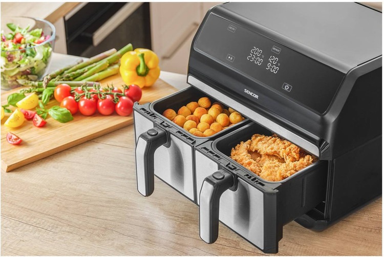 سرخ کن بدون روغن سنکور مدل SFR-9500 ظرفیت 8 لیتری