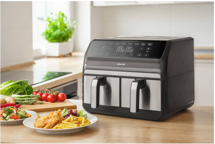سرخ کن بدون روغن سنکور مدل SFR-9500 ظرفیت 8 لیتری